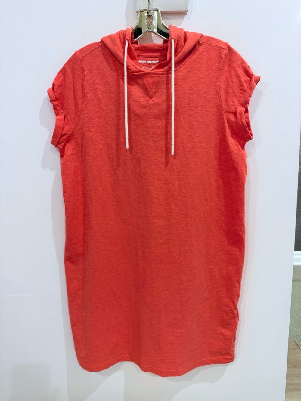 DKNY Sport Hooded Knit Cover up / dress